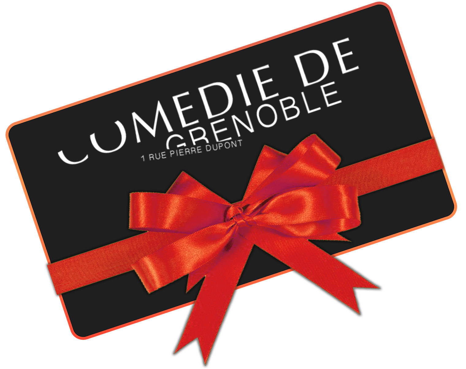 carte cadeaux de la comédie de Grenoble